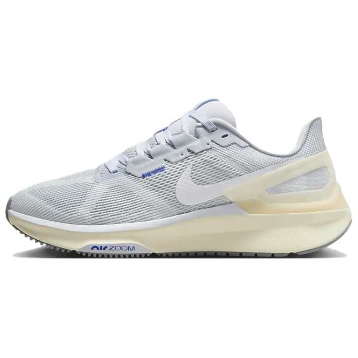 Nike Nike Zoom Structure 25 Low top Casual Long Distance Running City Commuting Running Shoes Women's Gray White