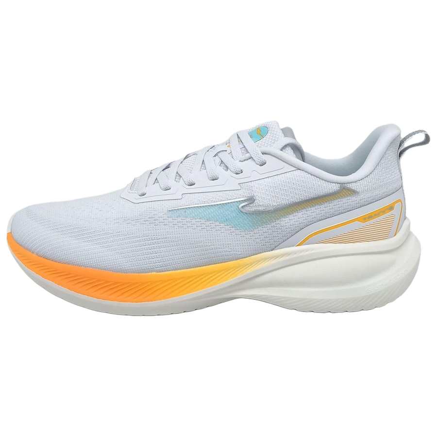 Erke Lightning 4 Cushioning, Wear Resistant Low top Casual Running Shoes Men's White