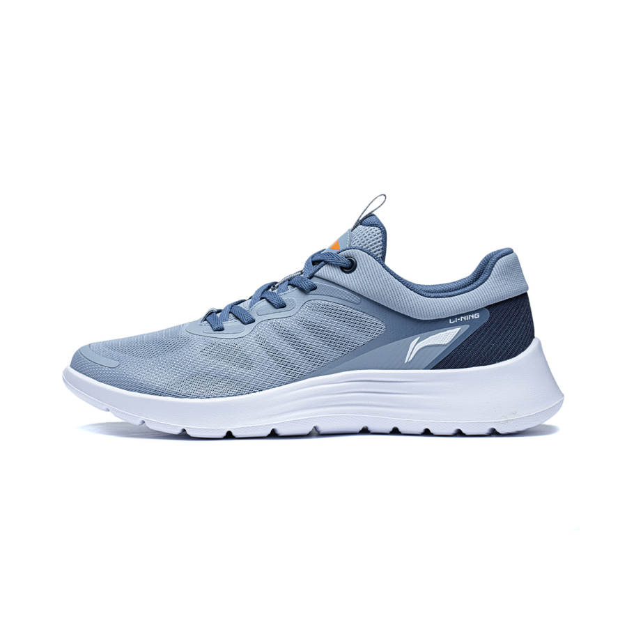 Li-Ning Li Ning Light Feather Textile, TPU Low top Running Shoes Men's Blue