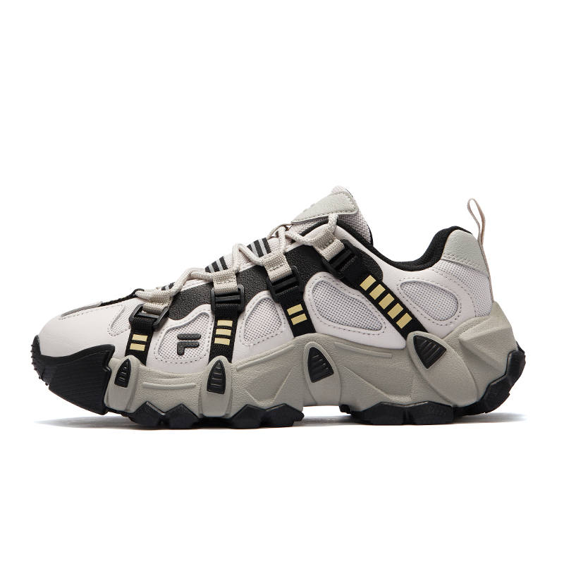 FILA FUSION EXOCET Mountains Shoes Low top Casual Shoes Women's White Gray Black
