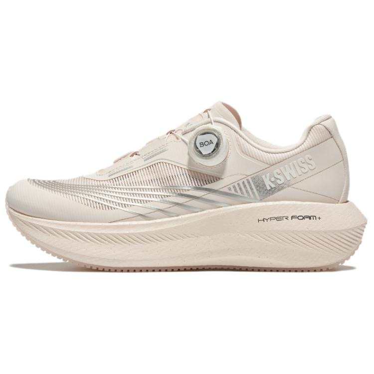 K·SWISS Fabric Low top Running Shoes Women's White Silver