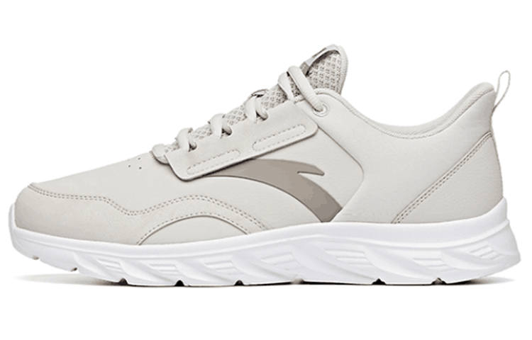Anta Running Collection Casual Cushioning Slip Resistant Abrasion Resistant Low top Running Shoes Men's Shade 1 Gray