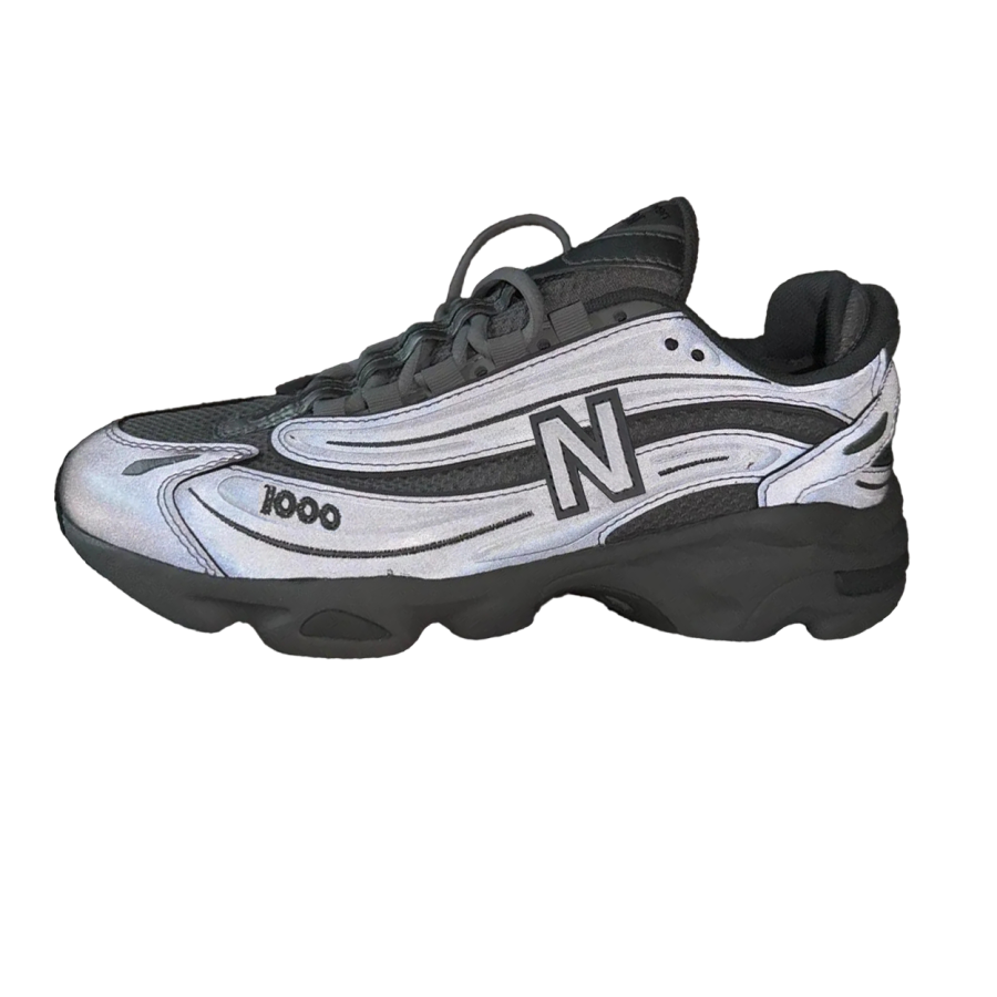 New Balance New Balance NB 1000 Low top Casual Running Shoes Unisex Silver Gray
