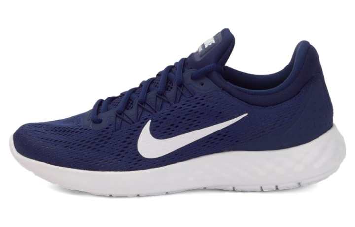 Nike Nike Lunar Skyelu Comfortable Cushioning Slip Resistant Low top Running Shoes Men's Blue
