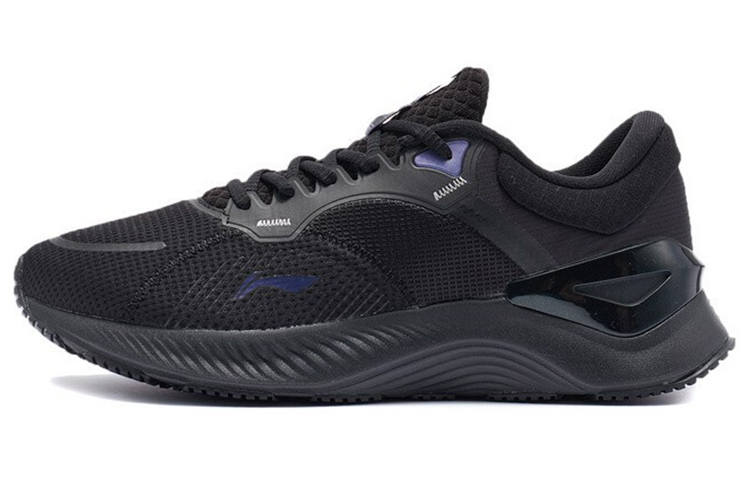 Li-Ning Li Ning YueYing Element Textile, Synthetic Leather