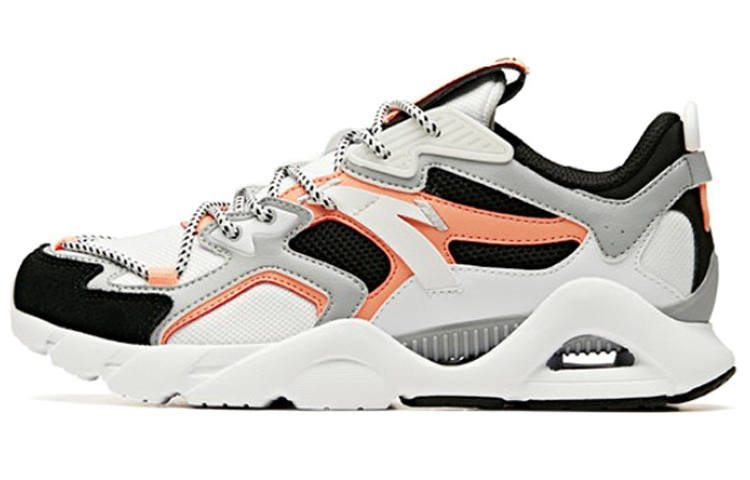 Anta Vintage Low top Running Shoes Women's White Gray Black