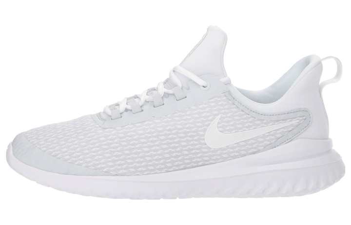 Nike Nike Renew Rival Cushioning Slip Resistant Lightweight Low top Running Shoes Men's White