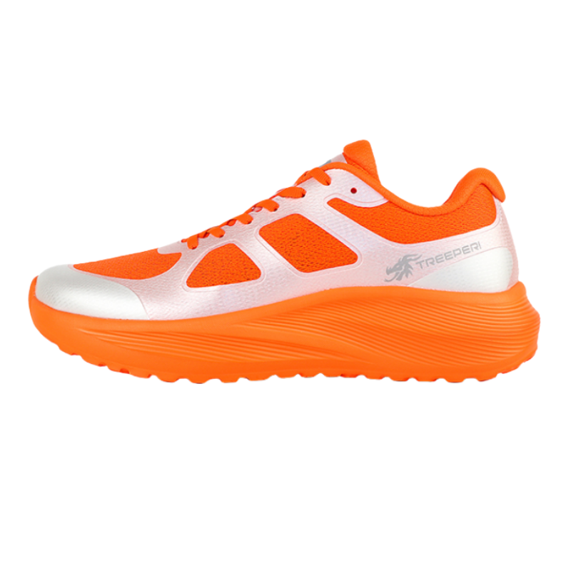 TREEPERI TREEPERI Running Shoes Unisex Low Top Orange, Ecru