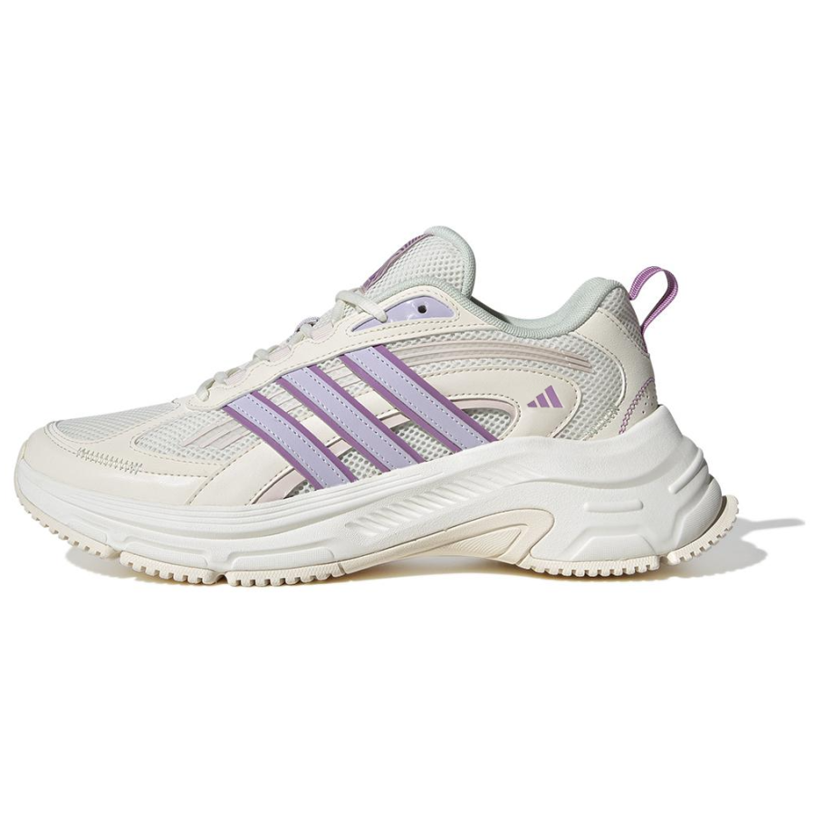 Adidas Adidas FC CLASSIC Textile, Synthetic Leather Low top Running Shoes Women's Beige Purple