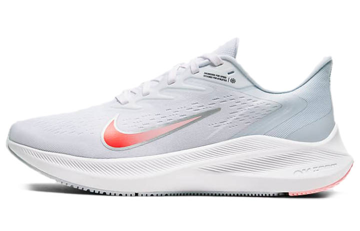 Nike Nike Air Zoom Winflo 7 For 'Pink White' Women's