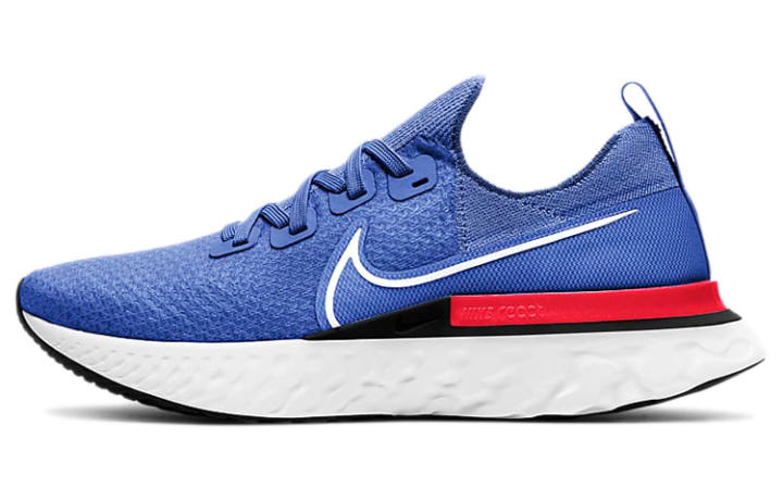 Nike Nike React Infinity Run Flyknit Racer Blue Crimson