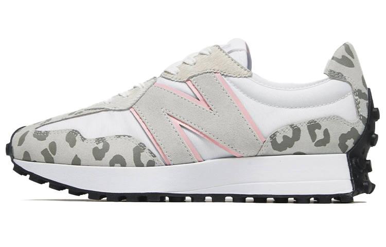 New Balance New Balance Atmos Pink X X Girl X New Balance 327 'White Leopard' Women's