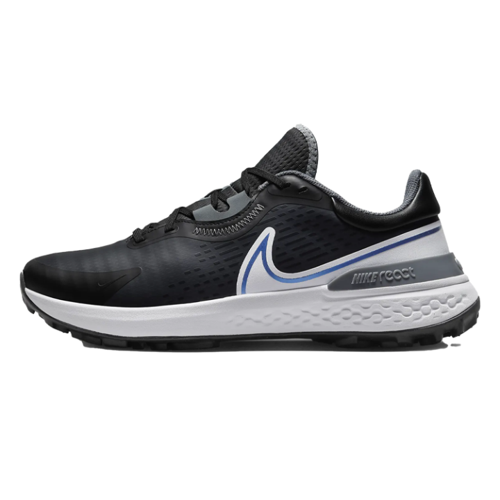 Nike Nike React Infinity Pro 2 Cushioning Slip Resistant Low top Golf Shoes Unisex Black White
