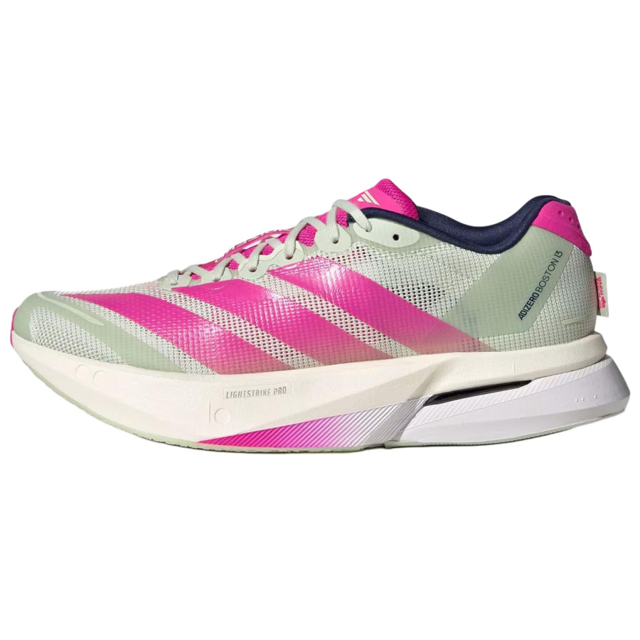 Adidas Adidas Adizero Boston 13 Breathable Support Running Shoes Women's Light Green