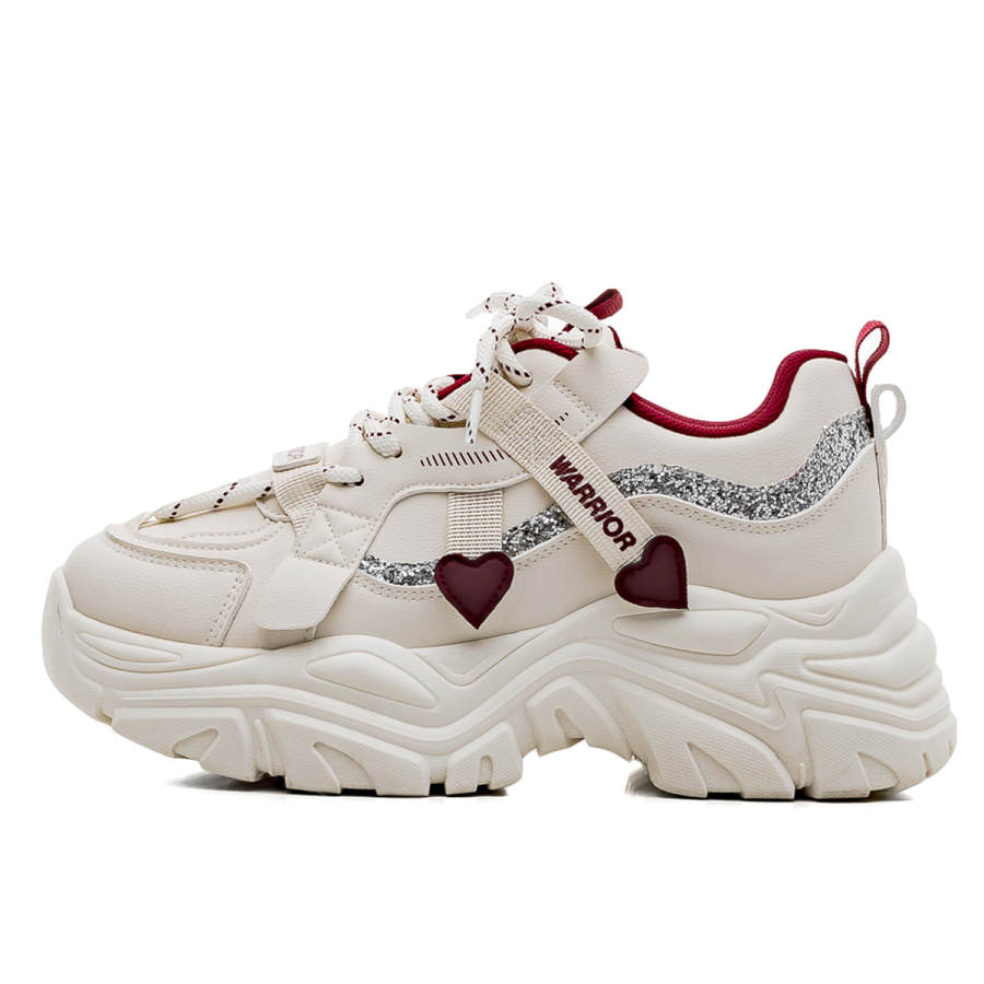 Warrior Synthetic Leather Slip Resistant, Abrasion Resistant, Lightweight Low top Casual Shoes Women's