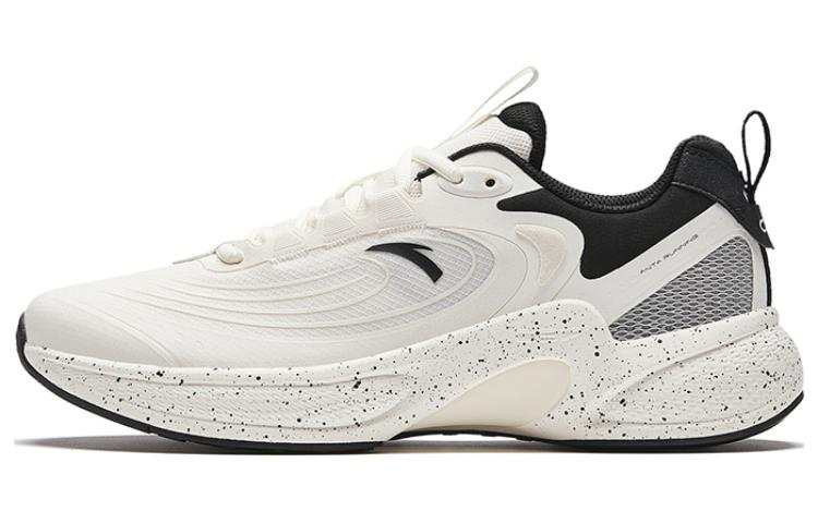 Anta C37+ Versatile Abrasion Resistant Low top Running Shoes Men's Black White