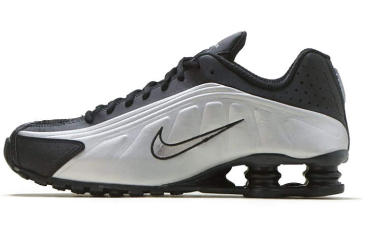 Nike Nike Shox R4 Black Metallic Silver