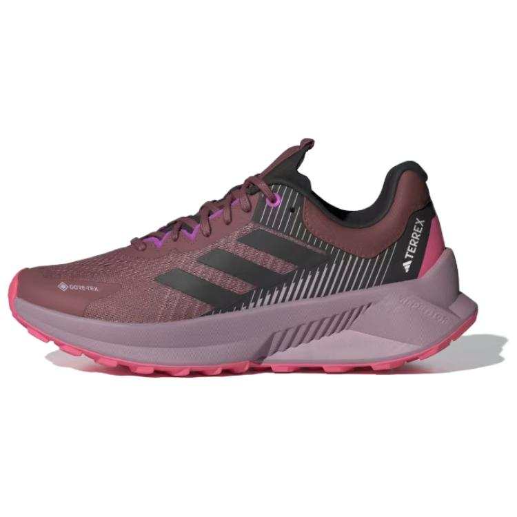 Adidas Adidas Terrex Soulstride Flow Gore Tex Burgundy Core Black Pink Fusion Women's