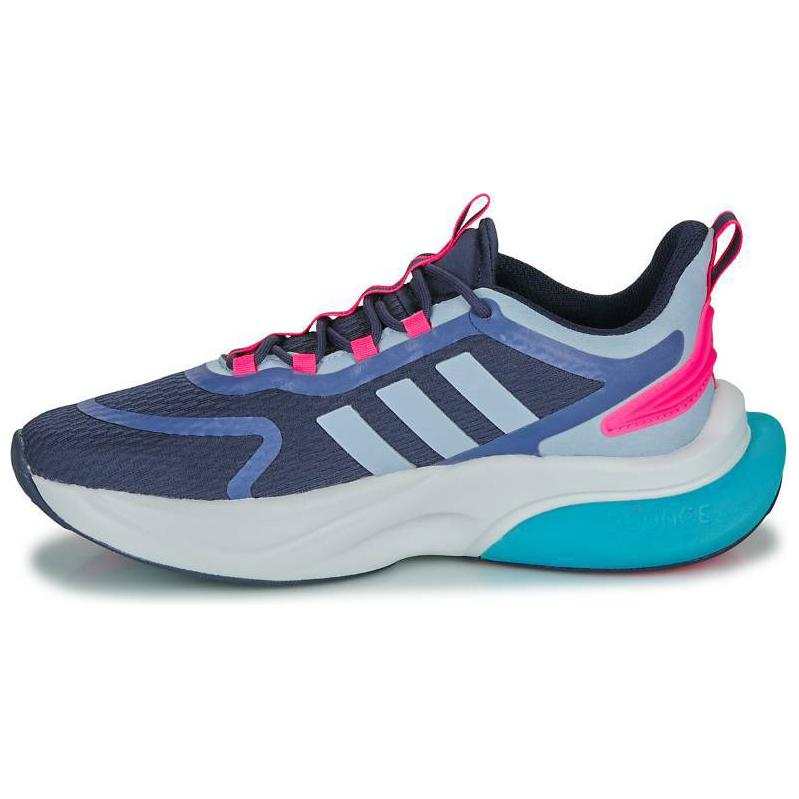 Adidas Adidas Alphabounce+ Cushioning, Wear Resistant Low top Running Shoes Women's Black Blue