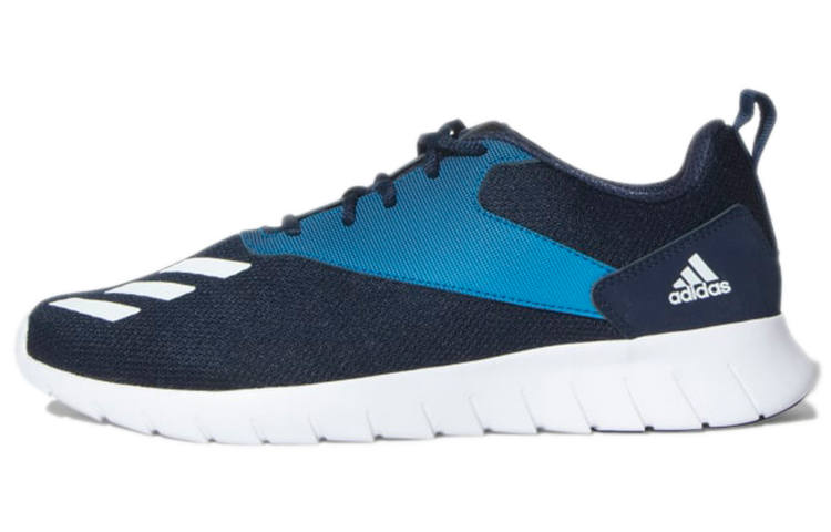 Adidas Adidas Shereton Comfortable Fabric Slip Resistant, Abrasion Resistant, Breathable Low top Running Shoes Men's Blue