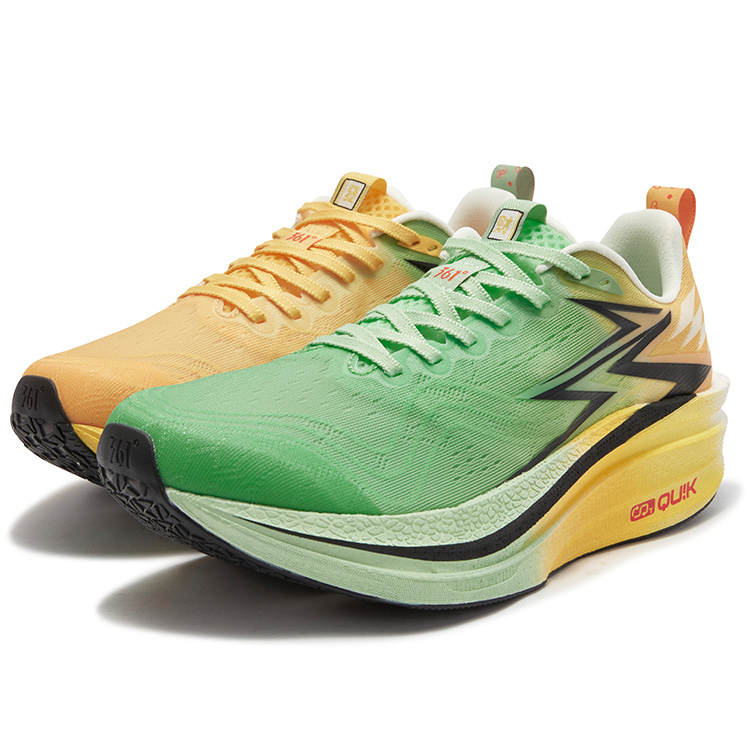 361° Flame 4 MIX Cushioning Abrasion Resistant Breathable Low top Carbon Plate Running Shoes Unisex