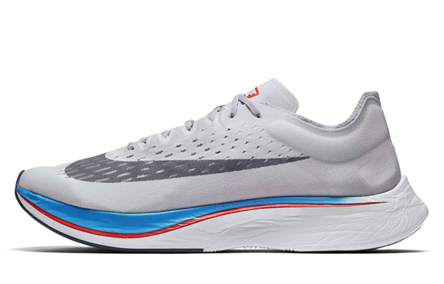 Nike Nike Zoom VaporFly 4% Professional Slip Resistant Lightweight Non slip Lightweight Low top Running Shoes Unisex