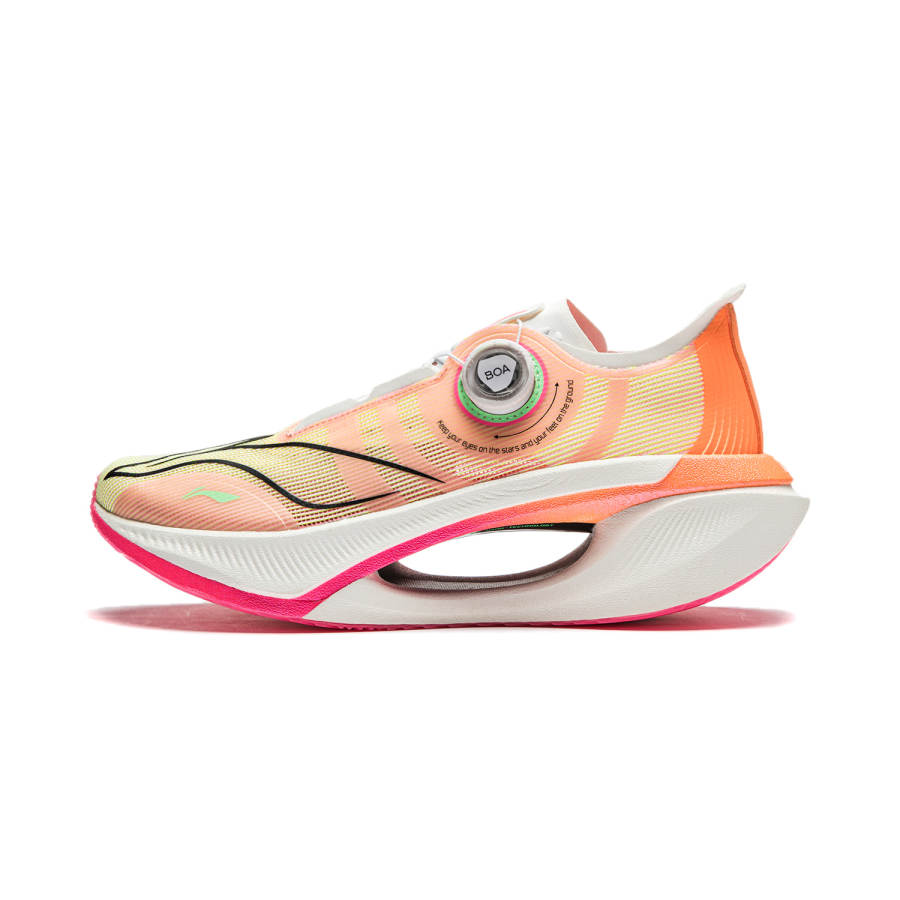 Li-Ning Li Ning Shadow 2.0 Running Shoes Unisex Low Top Fluorescent Lotus Pink