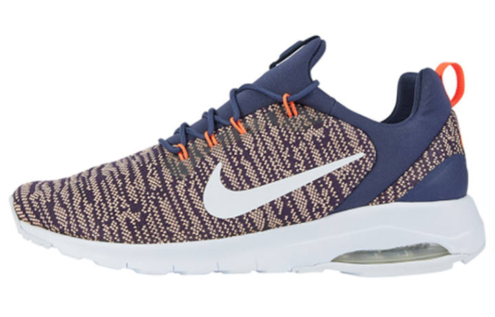 Nike Nike Air Max Motion Comfortable Fabric Low top Casual Running Shoes Men's Blue Pink