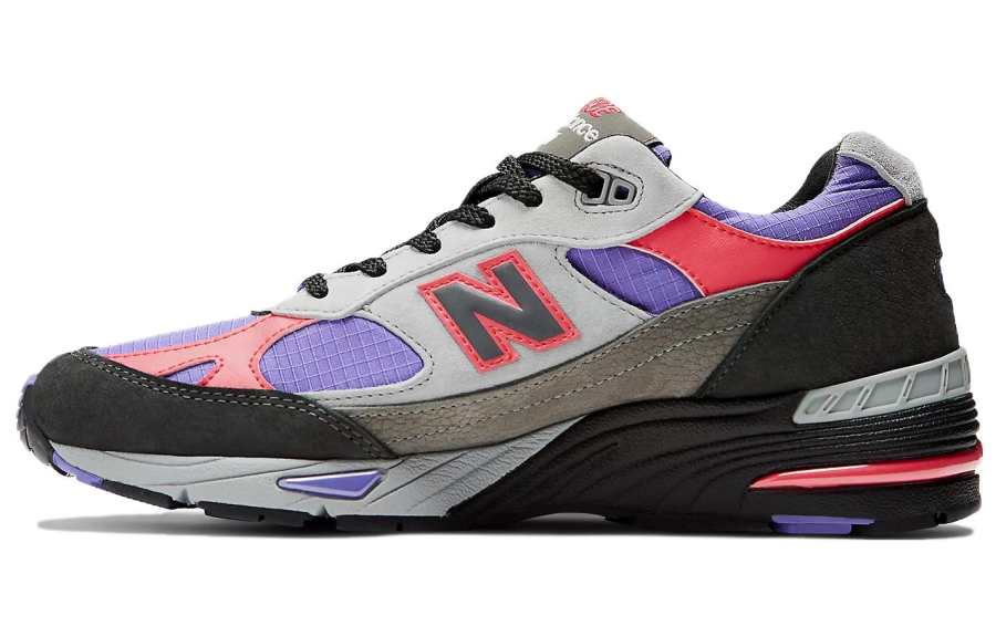 New Balance 991 Palace x Wmns New Balance Made in England 'Black Ultra Violet' Women's