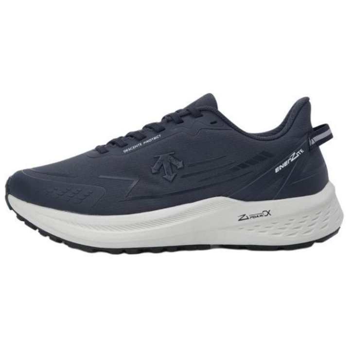 DESCENTE DESCENTE Slip Resistant Abrasion Resistant Slip Resistant Abrasion Resistant Low top Running Shoes Unisex Marine Blue