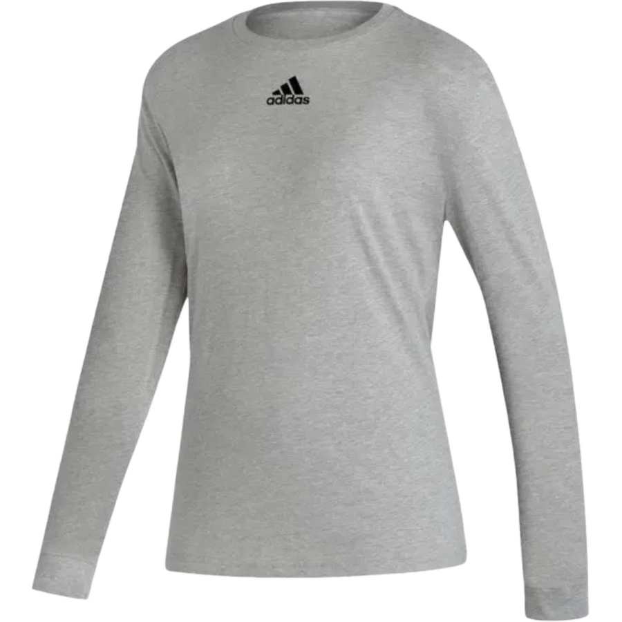 Adidas Adidas T Shirts Women's Gray Crew Neck