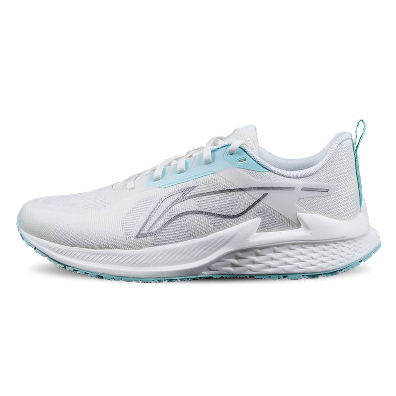 Li-Ning Li Ning Slip Resistant And Breathable Low top Casual Running Shoes Women's Gray