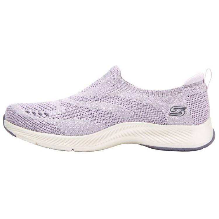 Skechers Vapor Foam Move Slip Resistant Abrasion Resistant Low top Walking Shoes Women's Purple