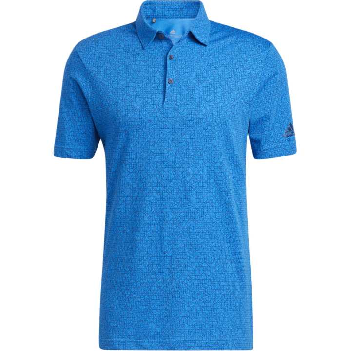 Adidas Adidas Polo Shirts Men's Blue Storm Polo Collar Moderate