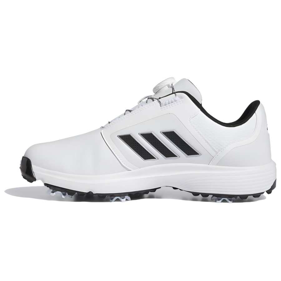 Adidas Adidas Bounce 3.0 Boa Golf Cushioning Abrasion Resistant Cushioning, Wear Resistant Low top Golf Shoes Men's White