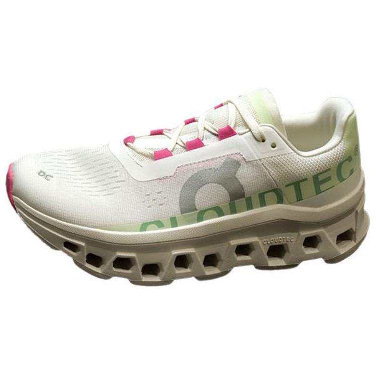 On Cloudmonster Low top Casual Running Shoes Women's White