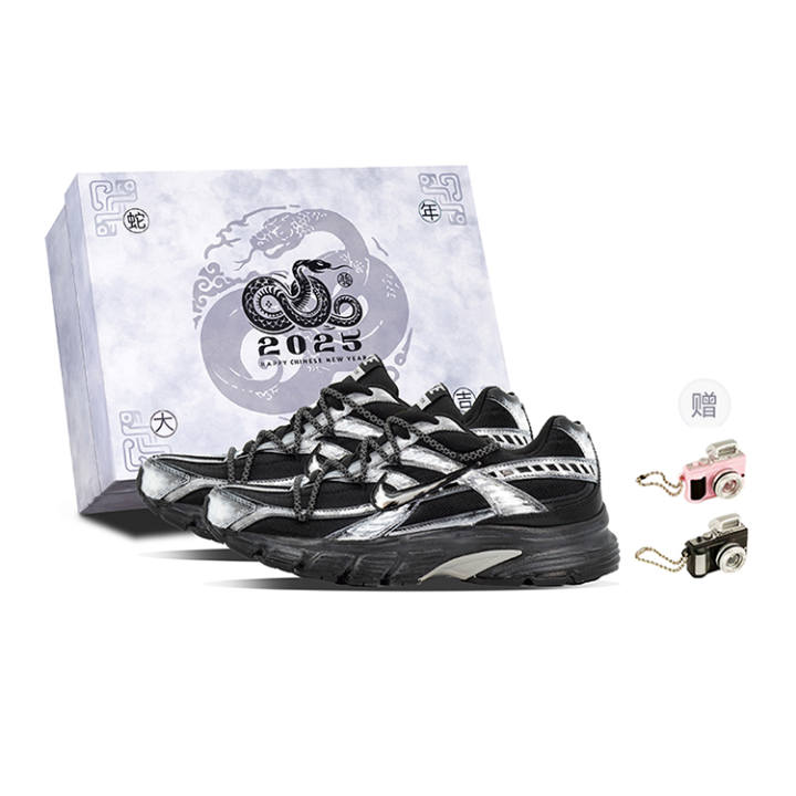 Nike Nike Initiator Cushioning Low top Running Shoes Men's Black White