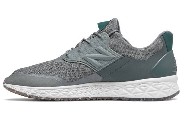 New Balance New Balance NB Fresh Foam Running Shoes Men's Low Top Gray/Green/White