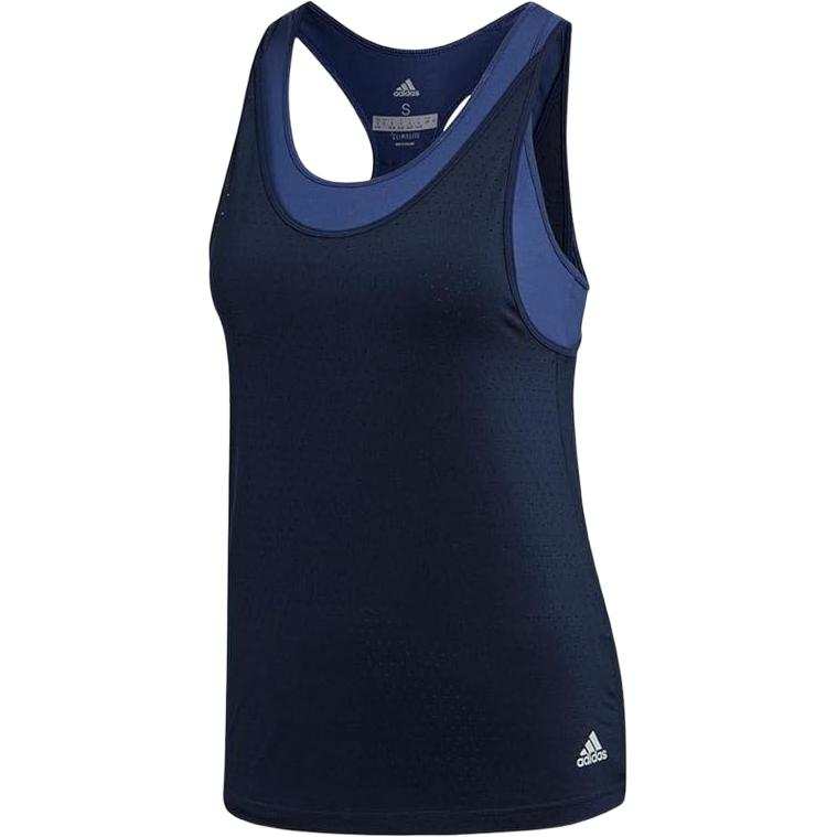 Adidas Adidas Sleeveless Sports Shirts Women's Collegiate Marine Blue