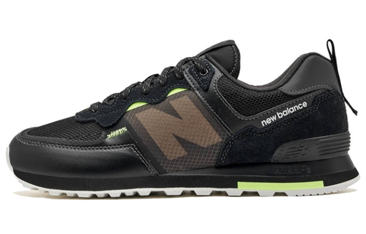 New Balance 574 New Balance 'Black Bleached Lime Glow'