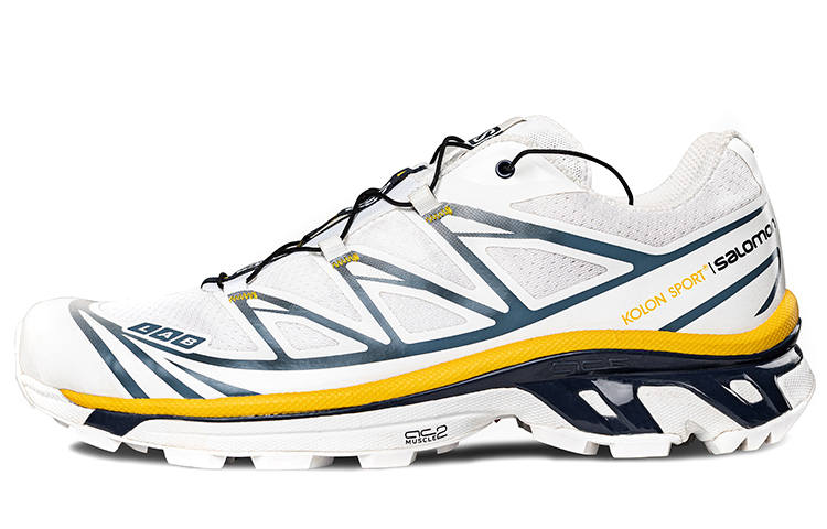 KOLON SPORT SALOMON x KOLON SPORT Textile, TPU Slip Resistant, Abrasion Resistant, Breathable, Lightweight Low top Running Shoes