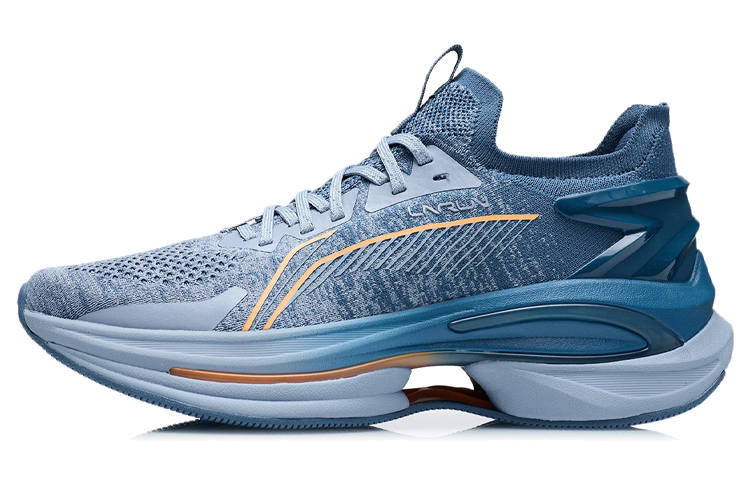 Li-Ning Li Ning WuShi 5S 1.0 Low top Running Shoes Men's Light Gray Blue