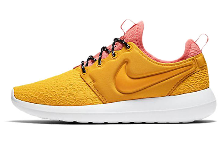 Nike Nike Roshe Two Running Shoes Women's Low Top Yellow/Pink