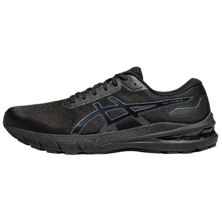 Asics GEL CABLE Mesh, Textile Cushioning Abrasion Resistant Breathable Rebound Low top Running Shoes Women's Black