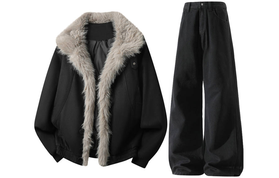 X1617 Casual Sportswear Unisex Hooded Thickened And Fleece Lined
