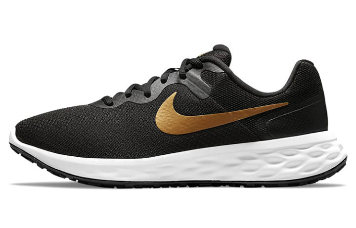 Nike Nike Revolution 6 'Black Metallic Gold'