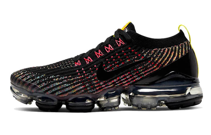 Nike Nike Air VaporMax Flyknit 3 Black Multi Color Women's