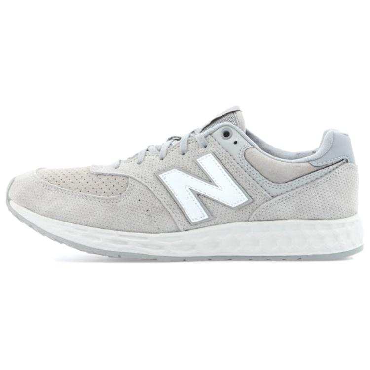New Balance New Balance NB 574 Abrasion Resistant Low top Running Shoes Men's Gray White