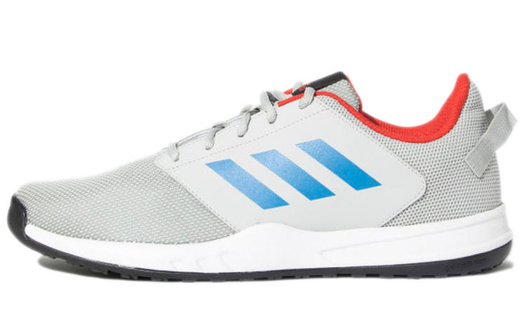 Adidas Adidas Unifactor Abrasion Resistant Slip Resistant Low top Running Shoes Men's Gray Blue