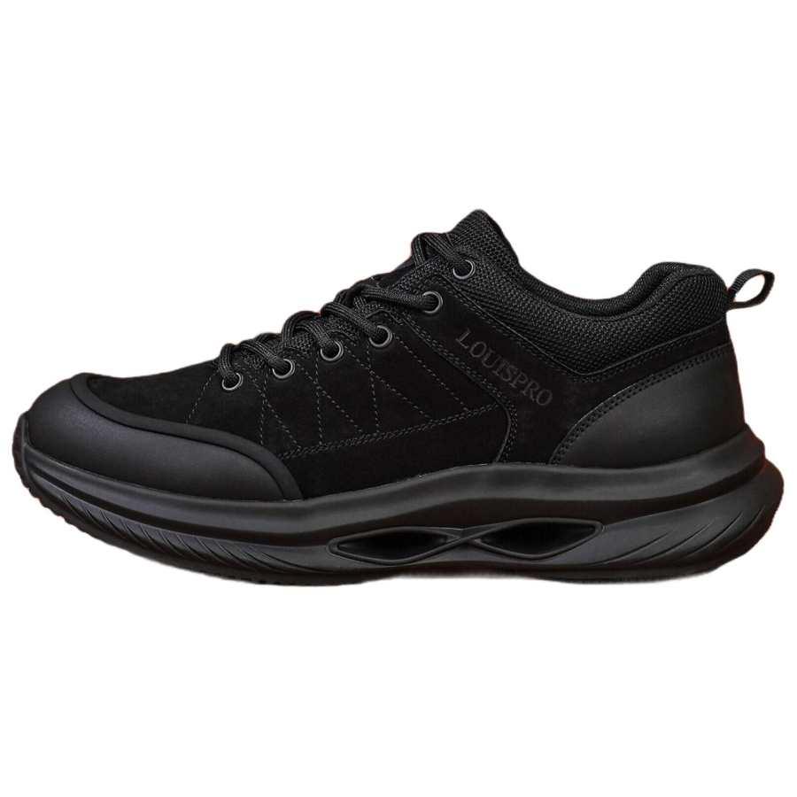 LOUISPRO Slip Resistant Abrasion Resistant Low top Marathon Physical Fitness Test & Exam Running Shoes Men's